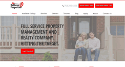 Desktop Screenshot of bullseyeproperties.net